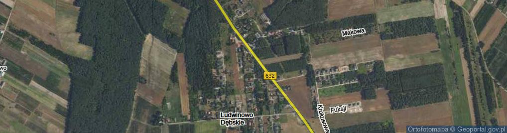 Zdjęcie satelitarne Wiatrowa ul.